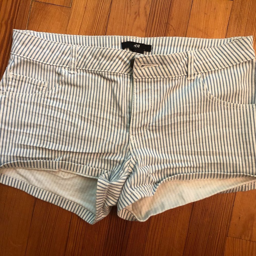 H&M Striped Shorts